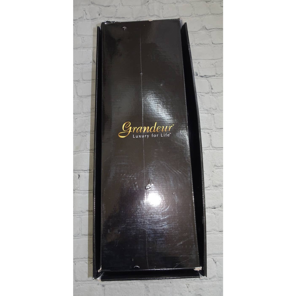 Grandeur Hardware 840999 Fifth Avenue Tall Plate Entry Set Windsor Knob 2.75"